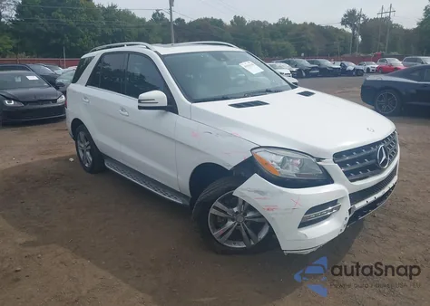 2015 Mercedes-Benz Ml 350 4Matic из США, поврежденный, VIN 4JGDA5HB6FA465768